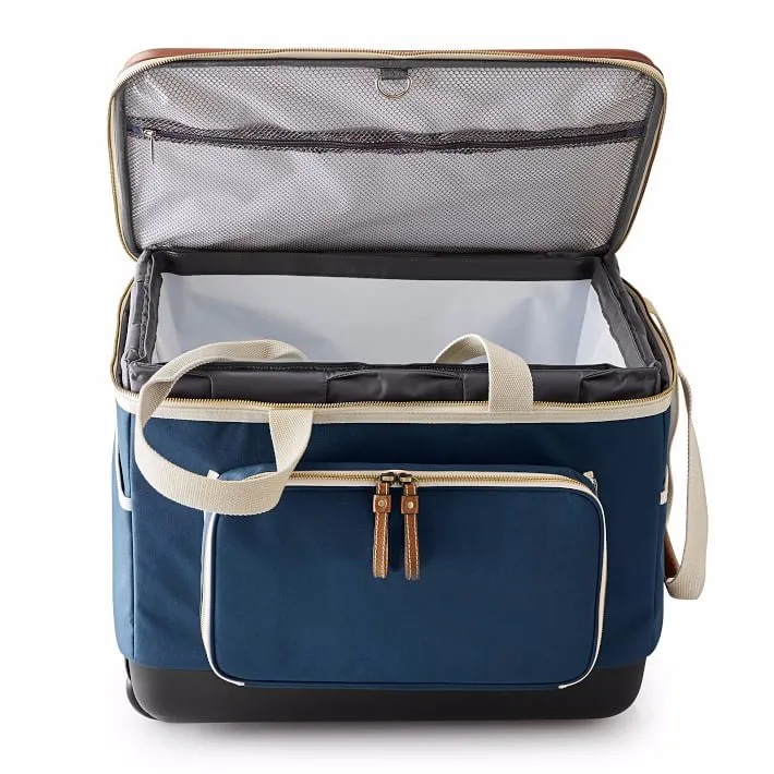 canvas insulated cooler bag