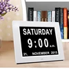 10.1 inch digital calendar day clock for old people have memory problem,display day/time/date/year dual UI display