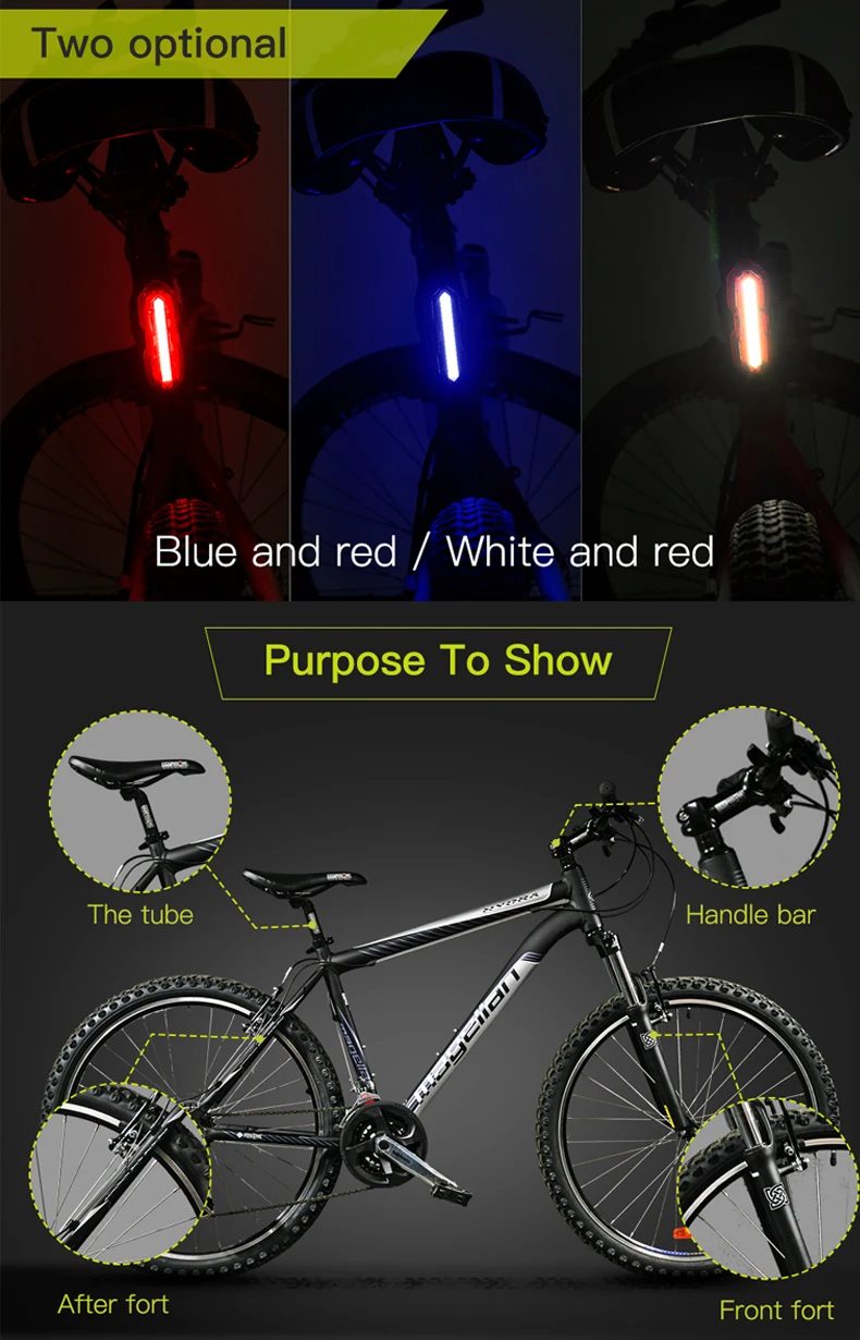 Best Cycloving Bicycle light Bike lights 2 Led rechargeable 4000mah power bank 2200lumens wide Floodlight Flashlight torch 15