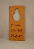 Do Not Disturb Door Sign Laser Engraved