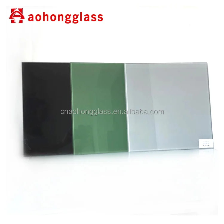 Blue Green Yellow Purple Orange White Black Tinted Tempered Glass