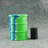 Silicone container for wax oil 500ml Top Deals Large Silicone Drum Container Oil dab barrel container 2016 HOT