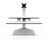 Electric height adjustable sit stand desk
