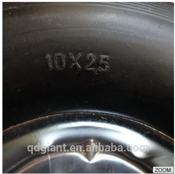 Reliance high quality 10"x2.5" solid rubber wheel for sale