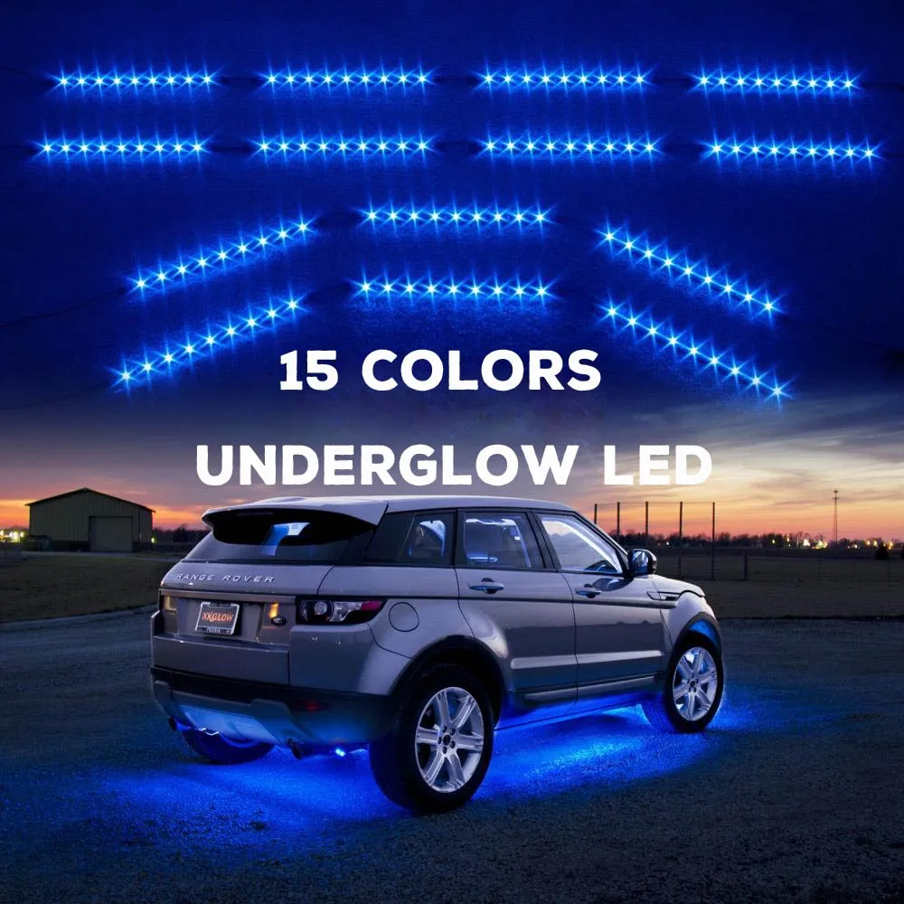 Ip67 Car Underbody Led Light Kit Rgb Multicolor Ground Effects