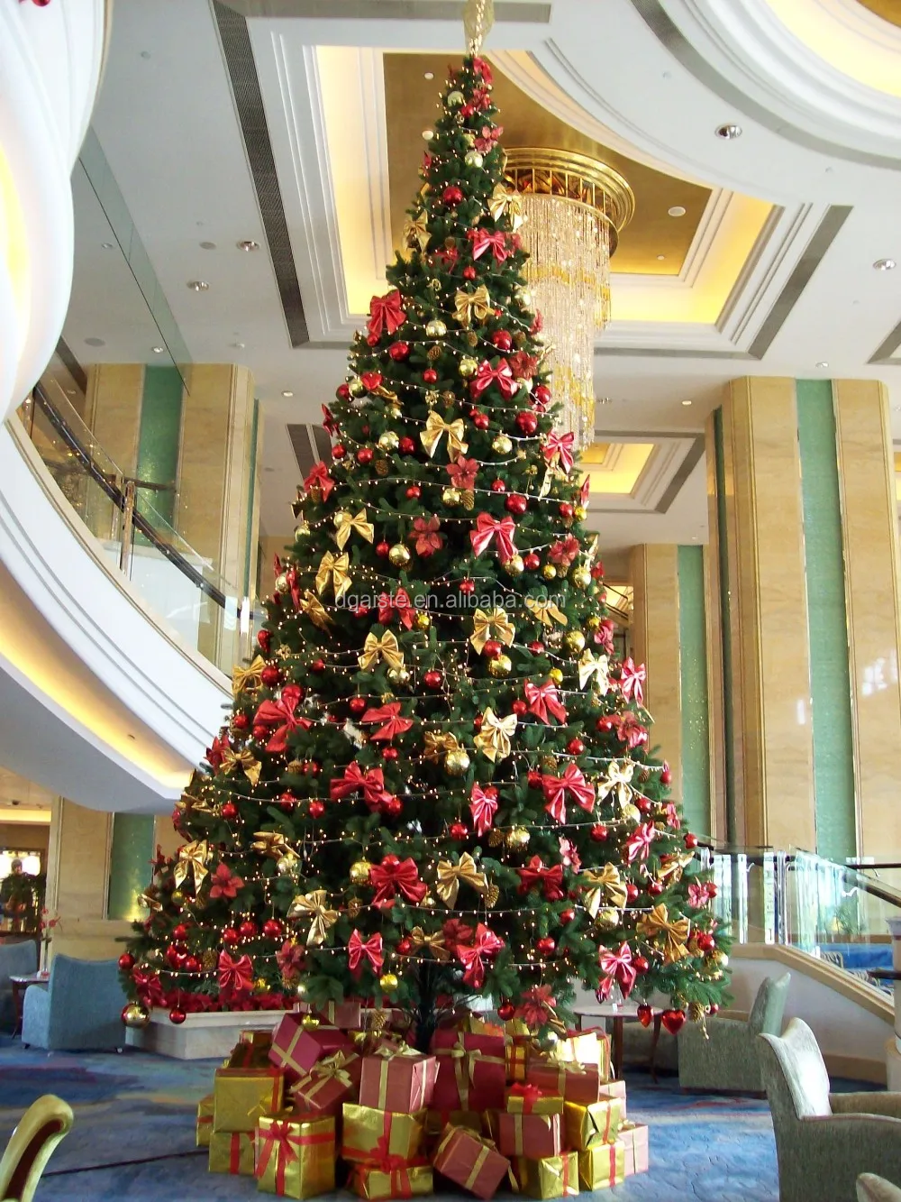 large colored christmas tree lights