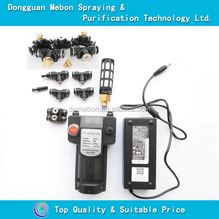 39 nozzles micro fog pump,fine mist cooling mist system