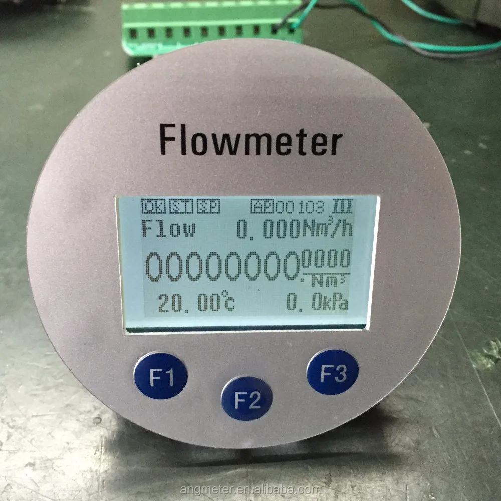 Gas turbine flowmeter RS485 LPG flow meter Precession Vortex flow meter ...