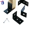 Construction hardware part galvanized steel/stainless steel stamping self supporting angle sheet bed metal bracket