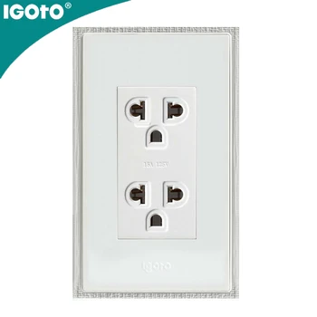 2g Universal American Standard Wall Electrical Socket Outlet Type 2g Universal American Standard Wall Electrical Socket Outlet Type