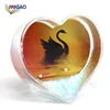 Factory direct sale China supplier wholesale plastic snow globe picture frame for displaying family photos