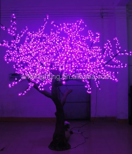 3m 2304leds christmas tree led lighting pink cherry blossom tree for wedding decoration