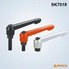 SK7018 Adjustable handles clamping levers handle thread handles