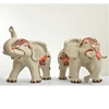 Fashion and simple style of fine decoration crafts ceramic elephant sculpture