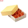 Cheap price creative paper packaging cookie gift box dividers