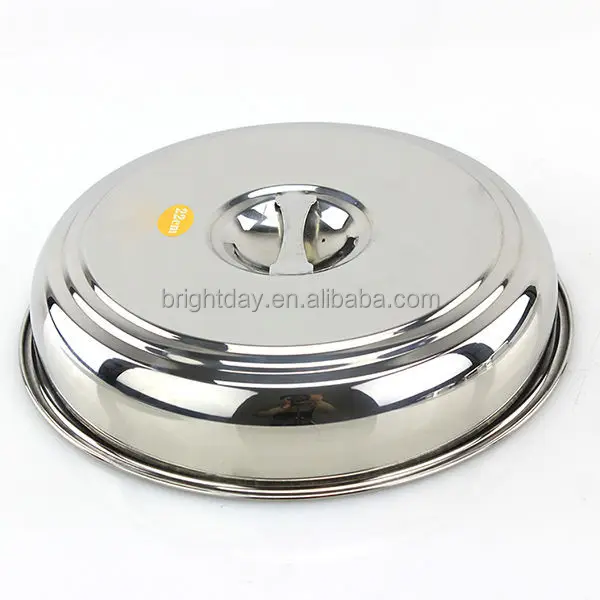 Steak dish cover steak plate  cover steak round plate steakcover  round dish cover (4)