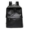 brand factory online shopping buy quality plain black leather school bag men