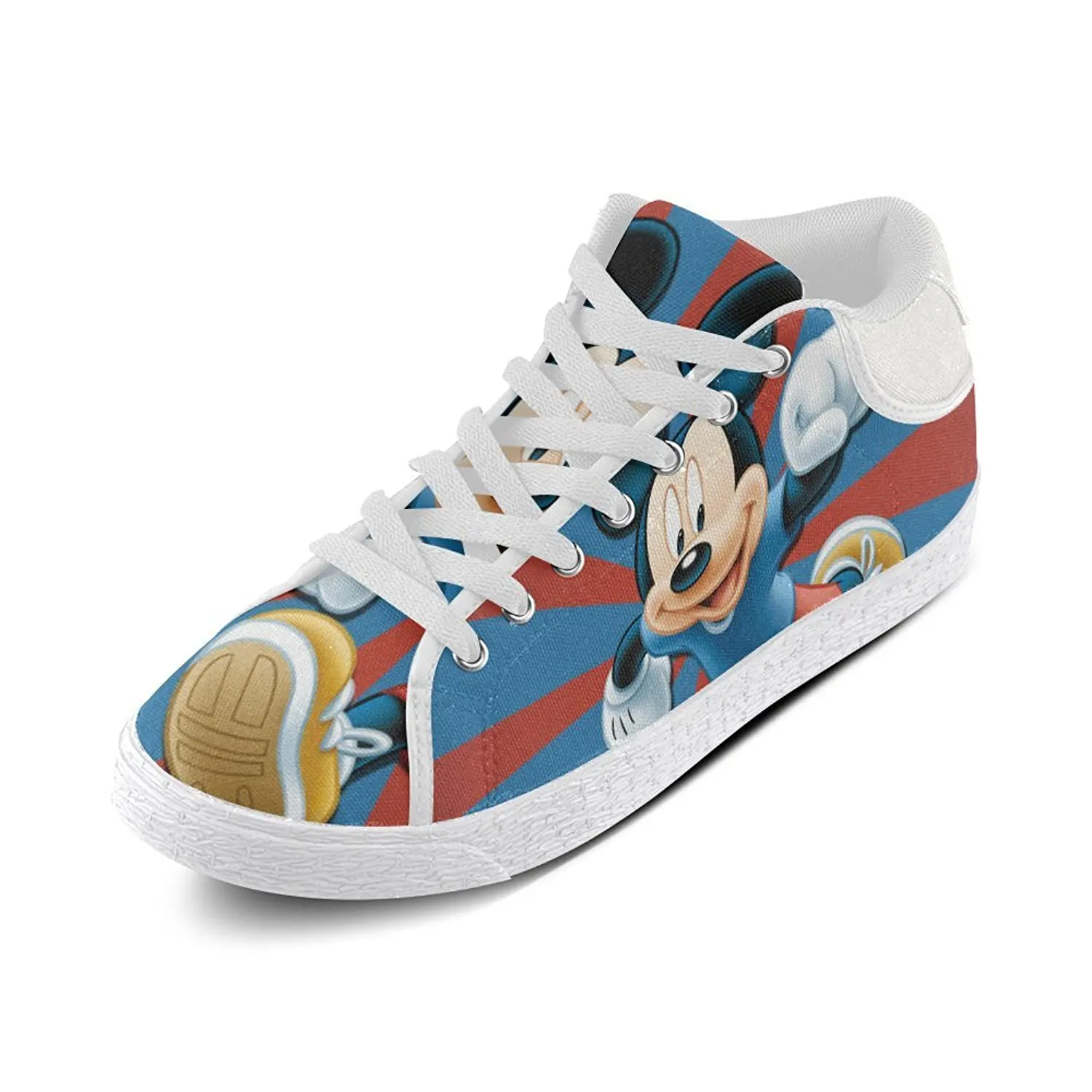 Buy OKShoes Womens High Top Cool Mickey Mouse Canvas Buy OKShoes Womens High Top Cool Mickey Mouse Canvas