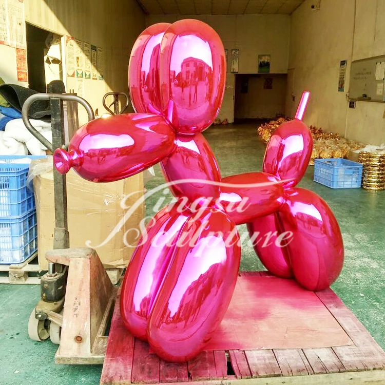 Fluid Graffiti Balloon Dog Sculpture