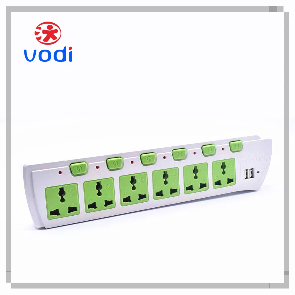 Korea Power Strip Surge/ Korea Extension Socket With Usb/ Eu Surge