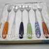 ceramic handle metal tableware