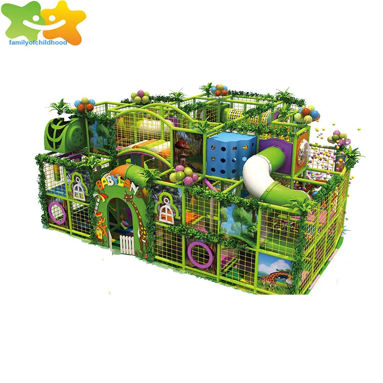 Amusement Park Jungle Playground Used Indoor Playground Equipment For