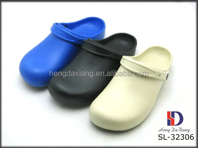 China Hot Selling Anti-slip Kitchen Chef Safety clogs