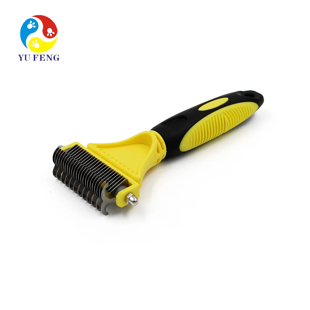 Self Cleaning Grooming Deshedding Tool For Short To Long Hair Dogs
