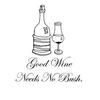 9090 Cafe Dining Room art Wall Stickers Good Wine Needs No Bush For Living Room DIY Home Decorations Wall Decals Kitchen