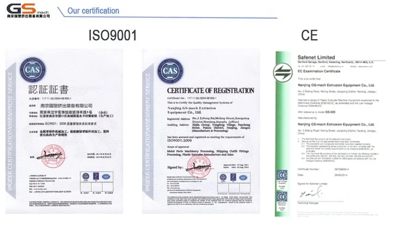 plastic granule making machine