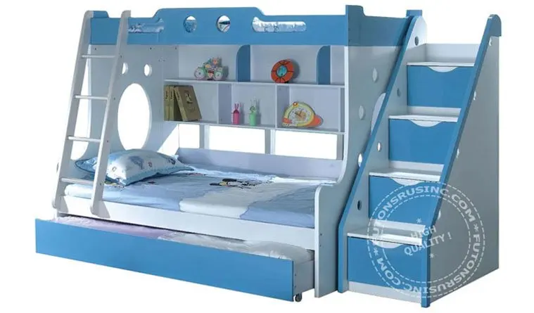 white bunk beds for girls