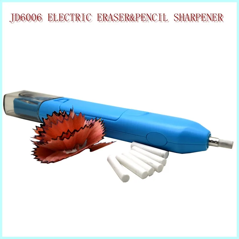 JD6006ELECTRIC ERASER &PENCIL SHARPENER3
