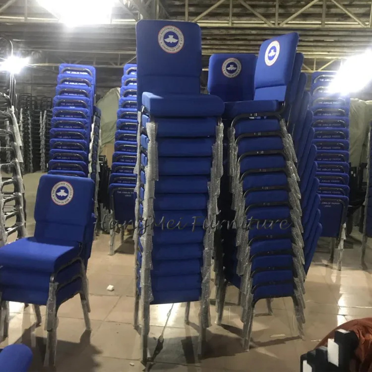 Modern Stack Blue Or Red Nigeria Church Chair With Logo Buy Nigeria