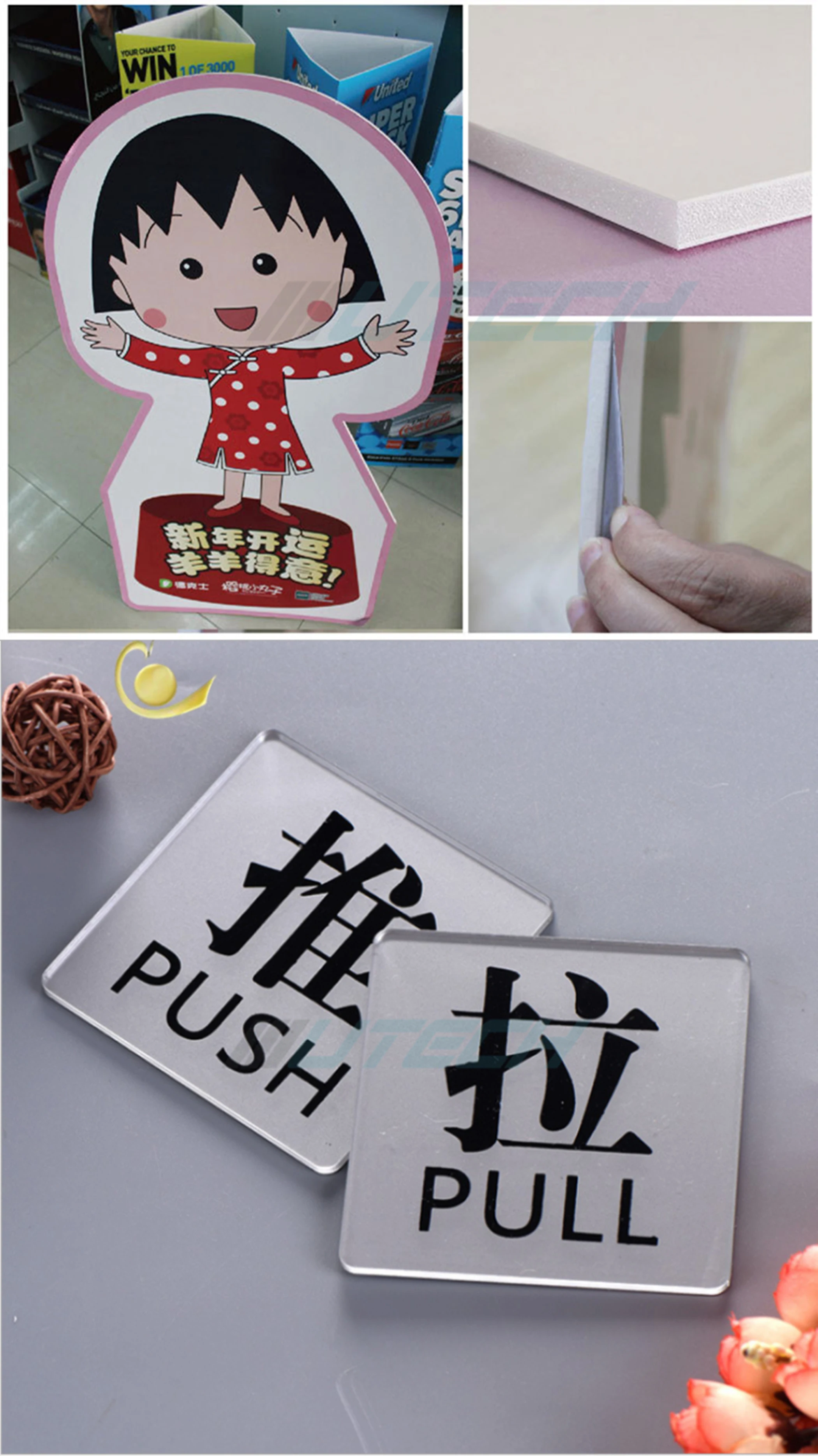 KT pvc CCD cnc cutting router machine /Cnc Router CCD Machine