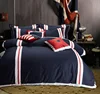 Teen boys Embroidery Cartoon Kids Bedding Set Blue Twin Size 3Pcs, 100% Cotton Little Point Duvet Set, Comforter, quilt