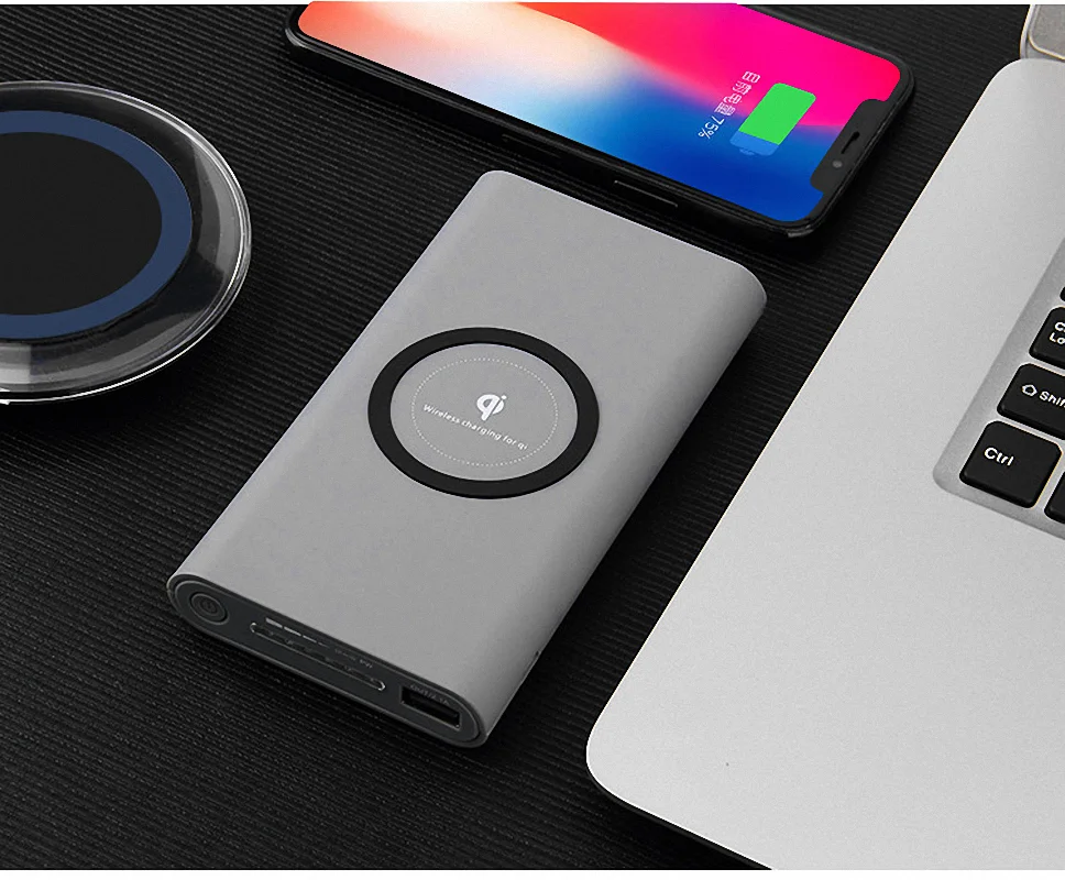 New 10000mah Wireless Fast Charger Best Selling Portable Quick Battery