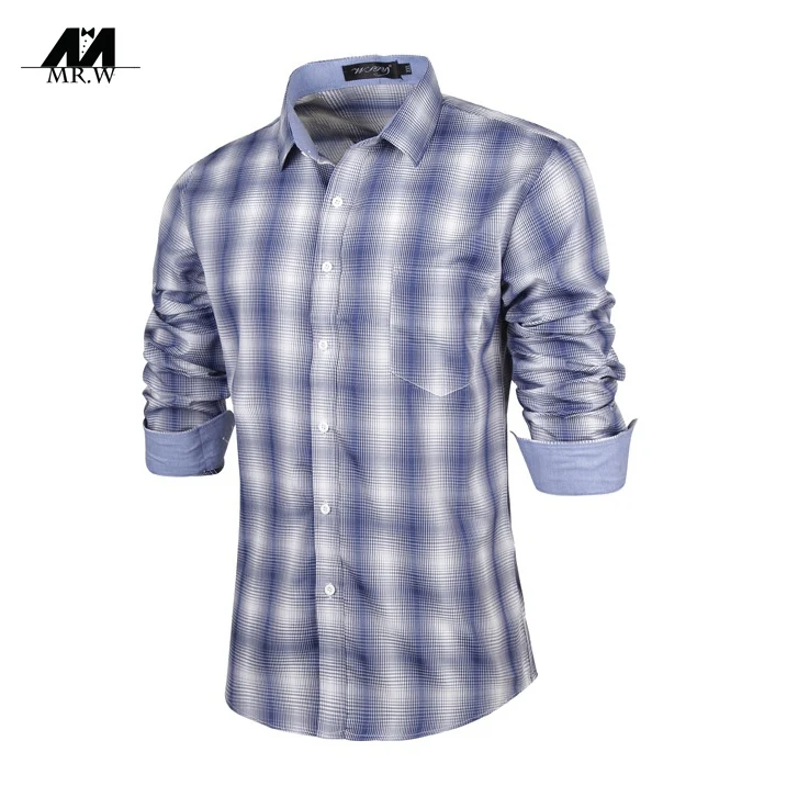 Swimblue Men Business Shirts Slim Fit Cotton Fashion Printing Formal Casual Shirts Dresses Social 5XL