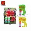 christmas gift outdoor glow soap gun bubble water toy for kids