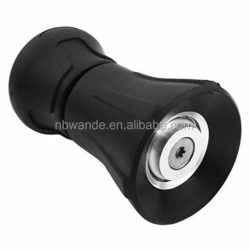 
easy to handle fireman nozzle aluminum core with rubber cover 