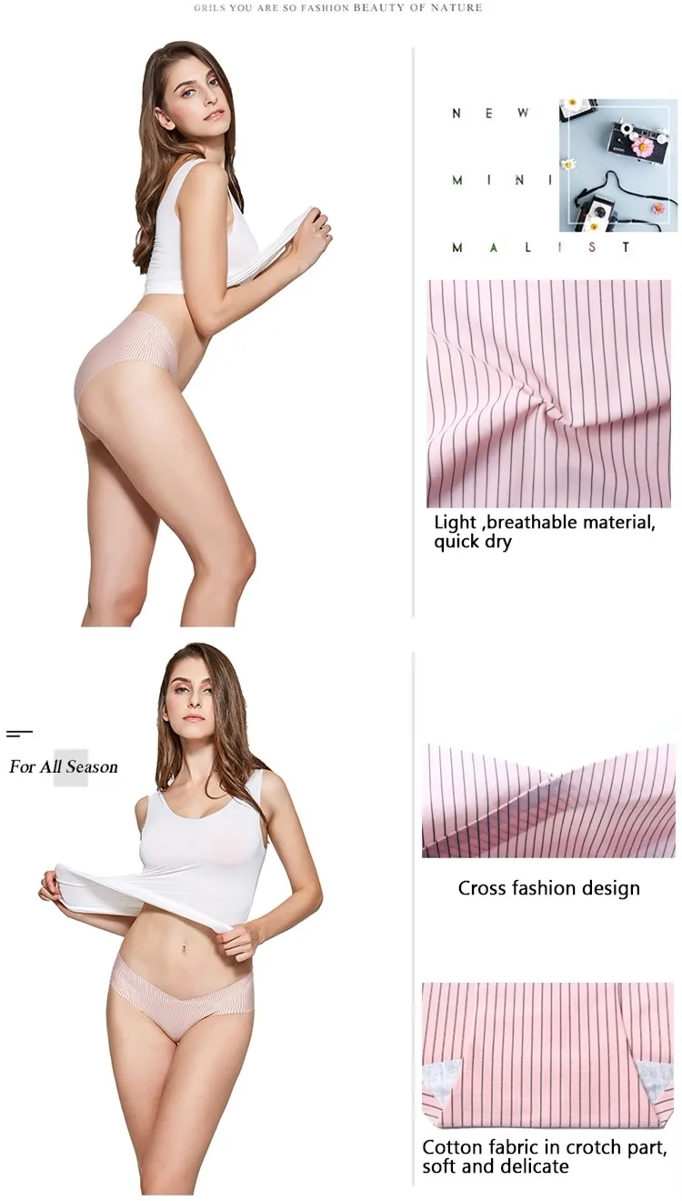 2018 Best Seller Cheap Women's Panties Wholesale Underwear With Cool