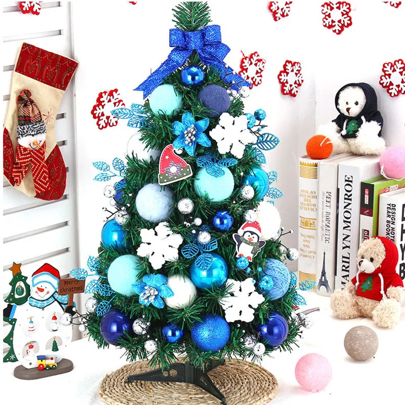 Small Artificial Christmas Trees Blue 20 50cm Mini Plastic Tabletop Small Artificial Christmas Trees Blue 20 50cm Mini Plastic Tabletop Tree