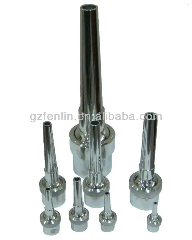 Park sightseeing stainless steel rotating beautiful design spray nozzle