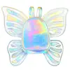 School Backpack Laser Holographic Kids Backpacks Butterfly Angel Wings Backpack For Girls