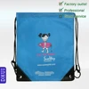 Custom Triangular Piece Eyelets Virgin Material Pp Nonwoven Back Pack, Custom Non Woven Drawstring Shoes Bag