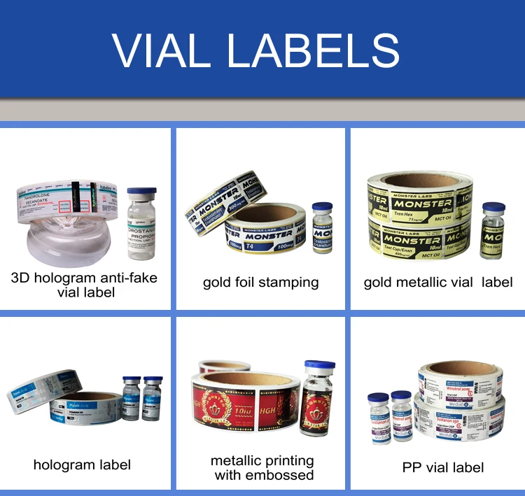 Oem Glossy Adhesive Pp Vinyl Winstrol 20mg Sterile Multiple Dose Oral