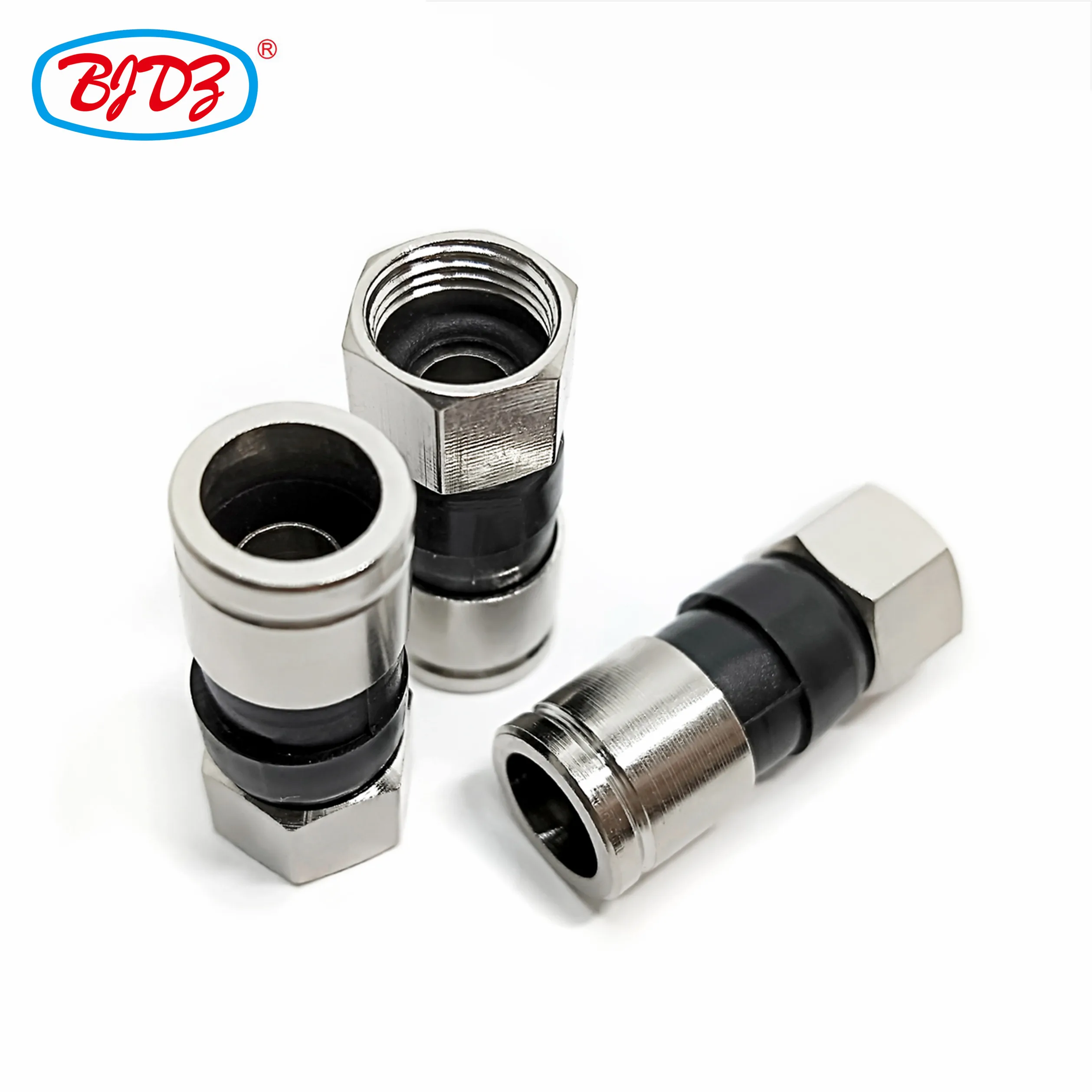 Hot Sale F Type Coaxial Cable Connector Rg11 Rg6 Compression Buy F