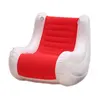 Music inflatable sofa recliner floating row flocking stool single sofa bed
