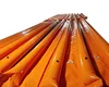 environmental protection seaweed flood barrier boom oil solid inflatable pvc boom