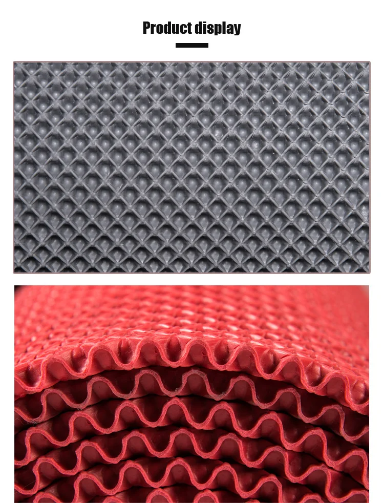 Hard Plastic Foot Massage Water Absorbent Swimming Pool Floor Mat In