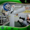 Custom Inflatable Taekwondo Dummy Inflatable Dancing Man Cartoon Sky Dancer
